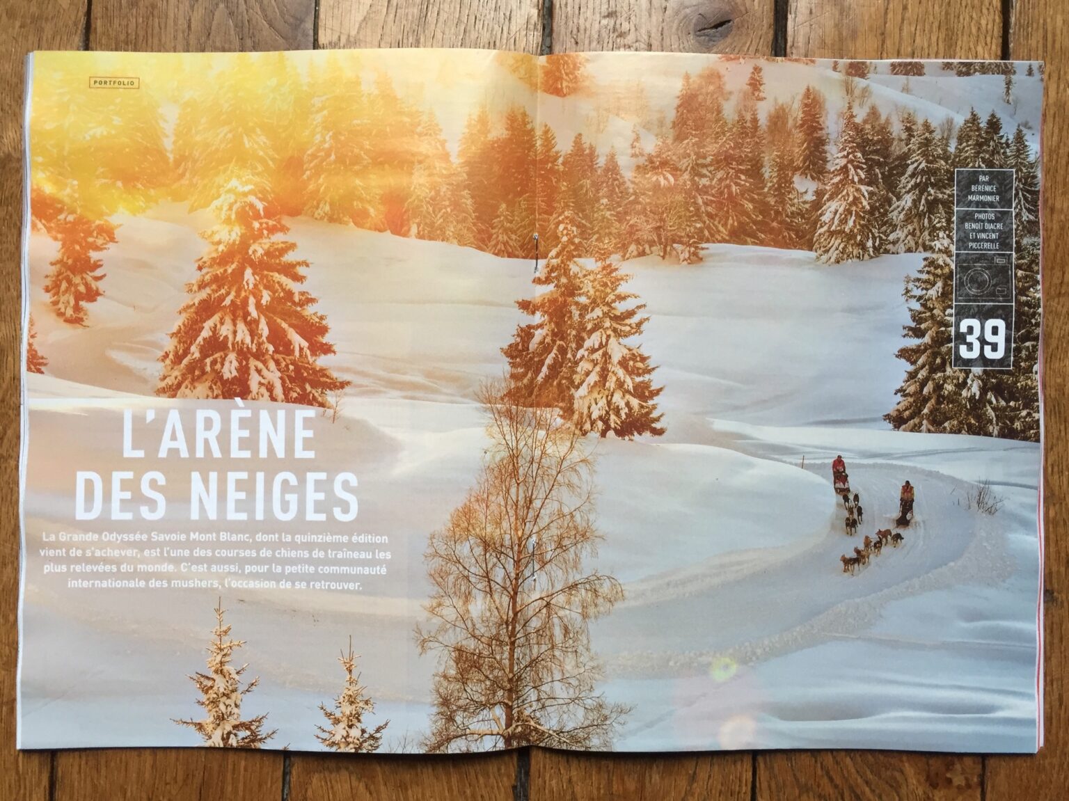 L'Équipe Magazine - Reportage sur la grande Odyssée