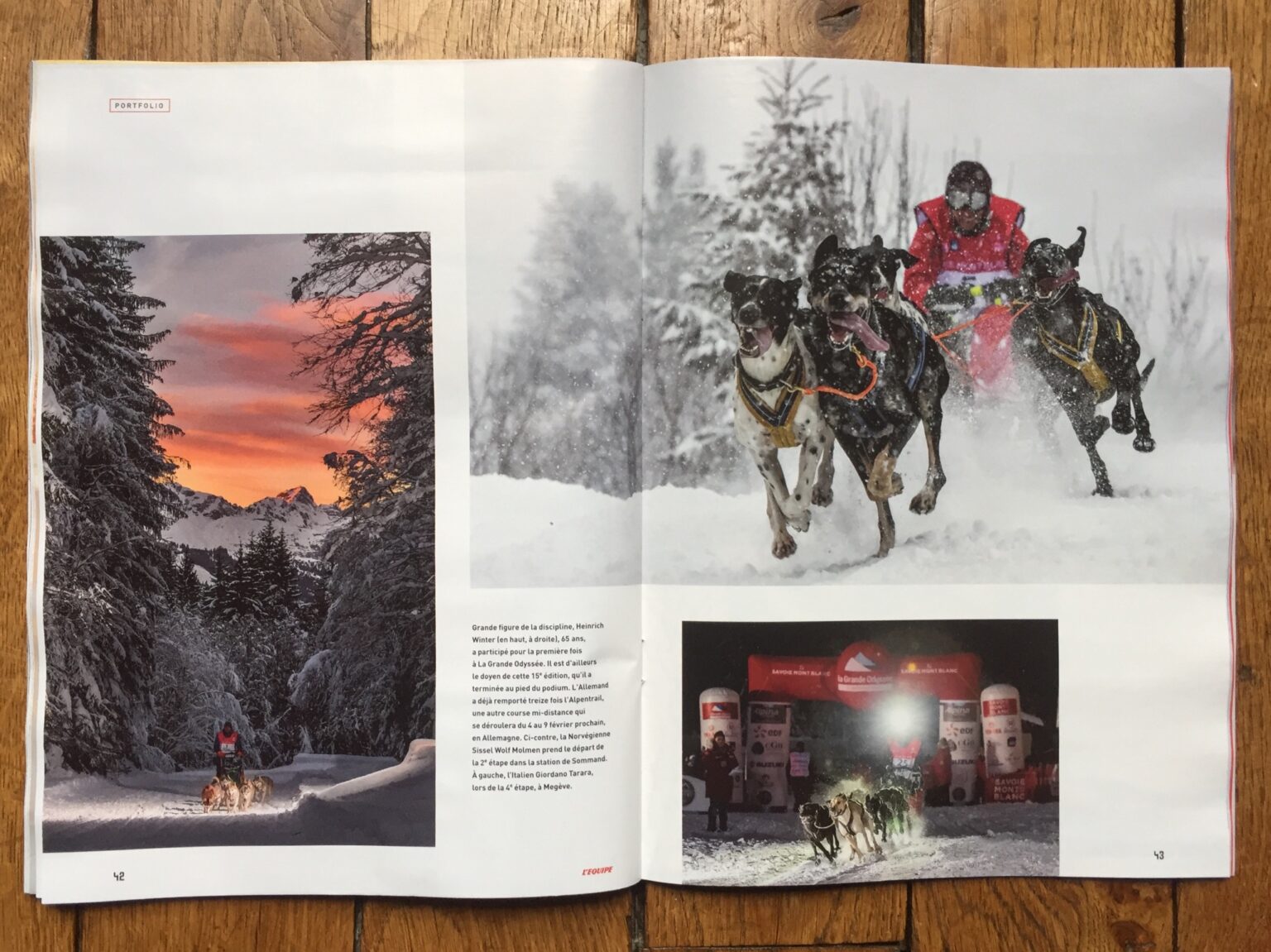 L'Équipe Magazine - Reportage sur la grande Odyssée