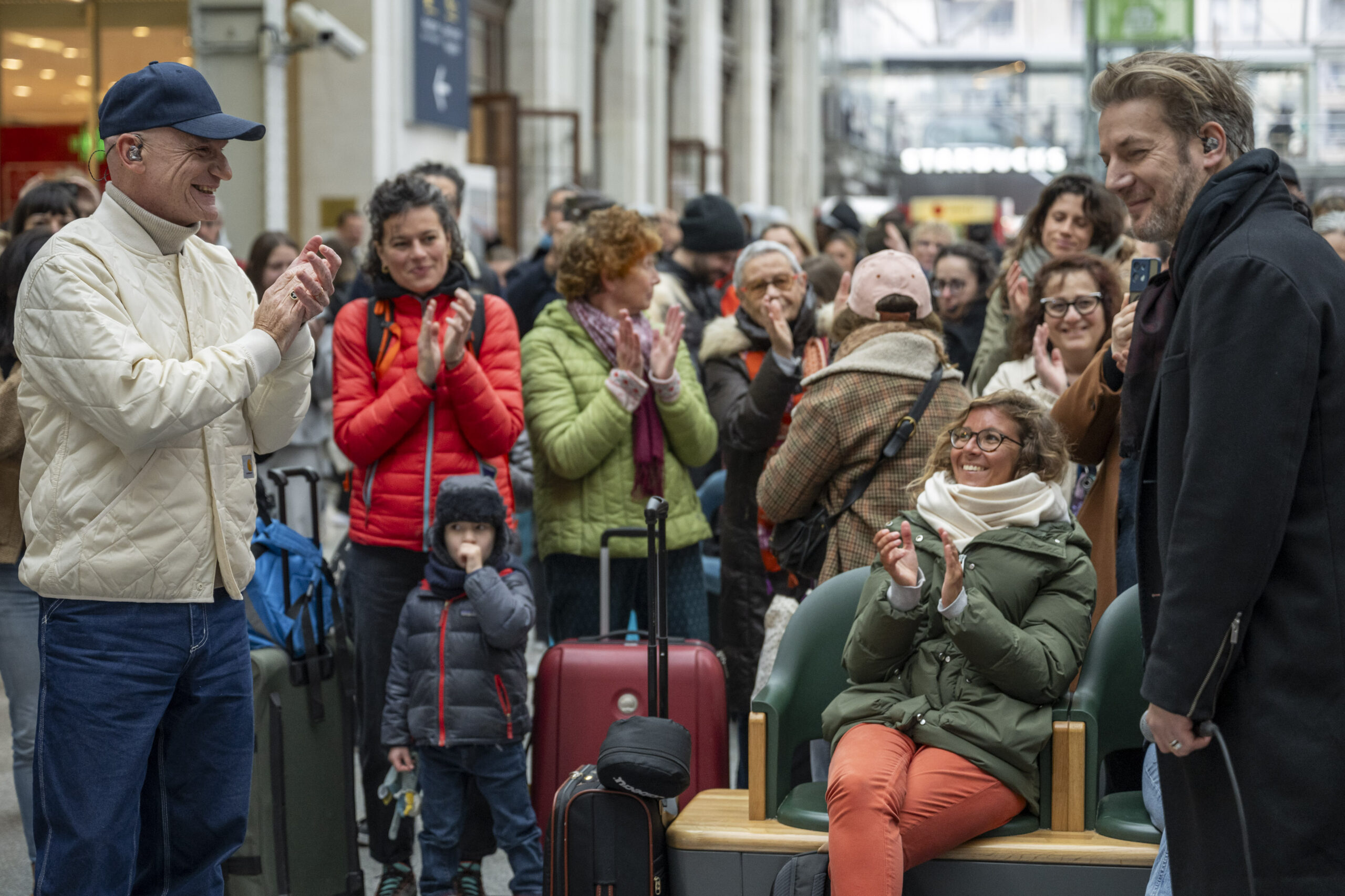 Clip Gaetan Roussel et Bertrand Belin - Gare de Lyon - Benoit Diacre - 7